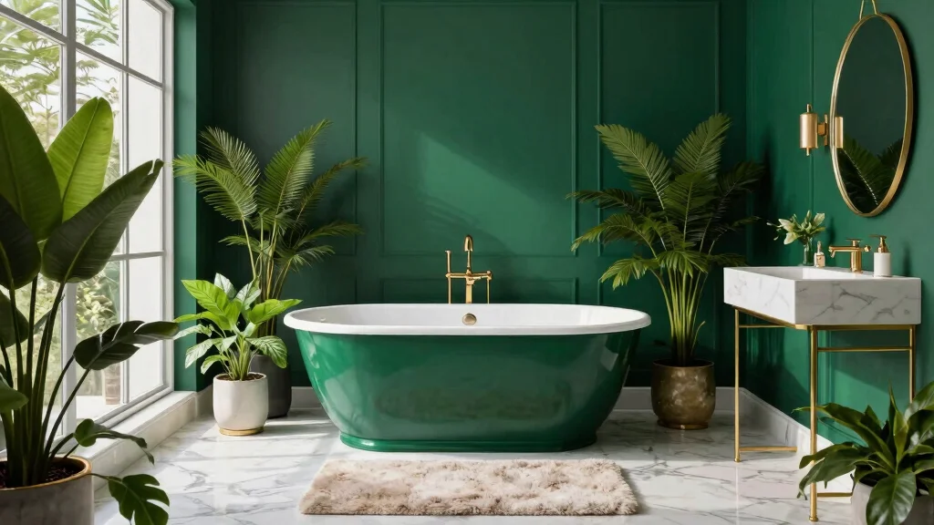 17 Emerald Green Bathroom Ideas for Rich Stylish Spaces