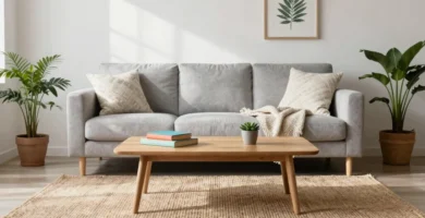 17 Jute Area Rugs in Living Room for Natural & Minimal Style