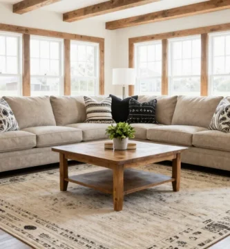 18 Beige and Black Area Rugs for Modern Contrast