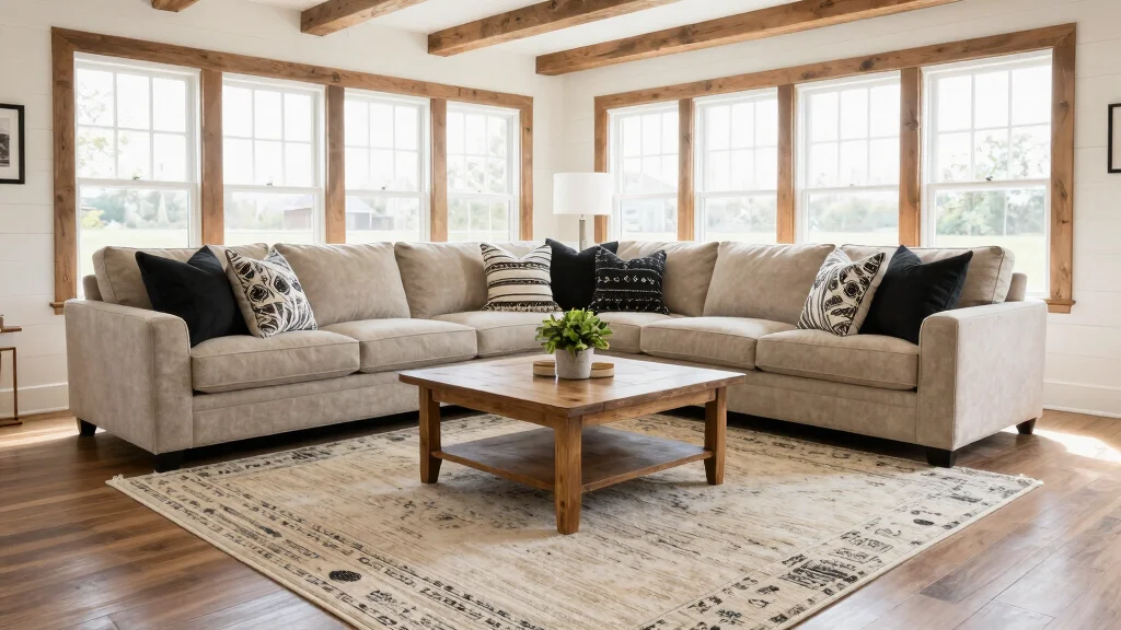 18 Beige and Black Area Rugs for Modern Contrast