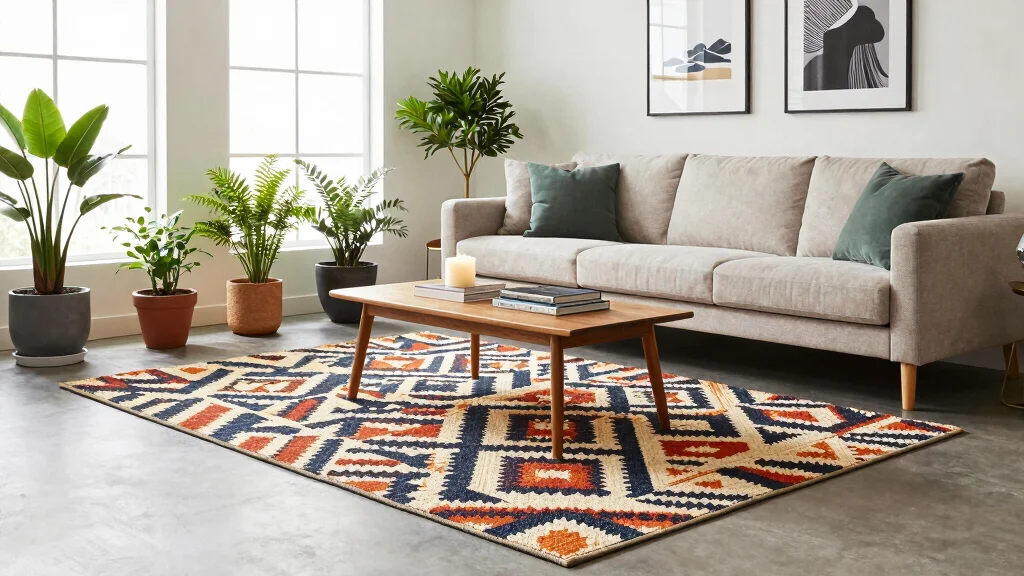 18 Flat Weave Area Rugs for Modern and Practical Homes