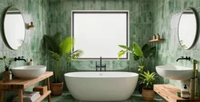 18 Green Bathroom Ideas for a Fresh Modern Look