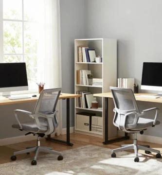 18 Home Office 2 Desks Ideas for Organized Work Zones