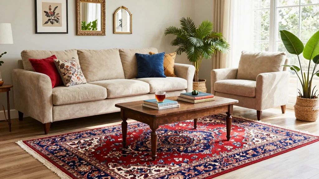 18 Persian Area Rugs in Living Room with Timeless Patterns