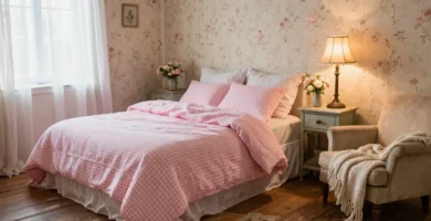 18 Pink Gingham Bedding Ideas for Cute Vintage Rooms