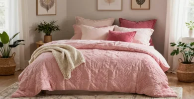 18 Pink Quilt Bedding Ideas for Warm Layered Beds