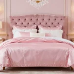 18 Pink Satin Bedding Ideas for Glam Bedroom Decor