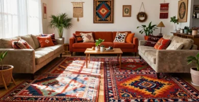 18 Southwestern Area Rugs Living Room with Bold Patterns