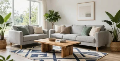 19 Contemporary Area Rugs for Your Living Room With Clean Lines