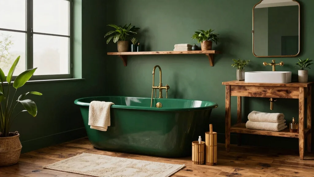 19 Dark Green Bathroom Ideas for Bold Elegant Interiors