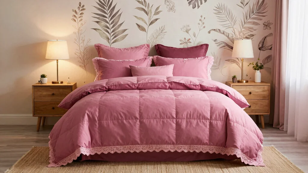 19 Dark Pink Bedding Ideas for Dramatic Chic Spaces
