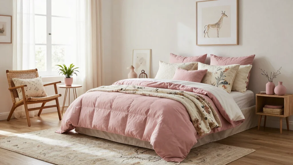 19 Dusty Pink Bedding Ideas for Modern Elegant Rooms