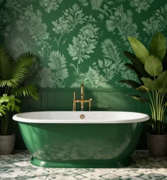 19 Emerald Green Bathroom Decor Ideas for Luxe Homes