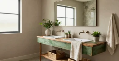 19 Green Vanity Bathroom Ideas for Chic Modern Spaces