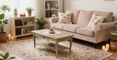 19 Shabby Chic Area Rugs with Romantic Vintage Vibes