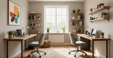 19 Two Person Home Office Ideas for Shared Productivity