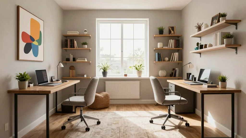 19 Two Person Home Office Ideas for Shared Productivity