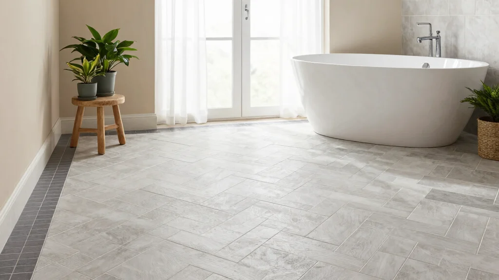 Bathroom Floor Tiles: 13 Ideas That Set the Tone for the Entire Space