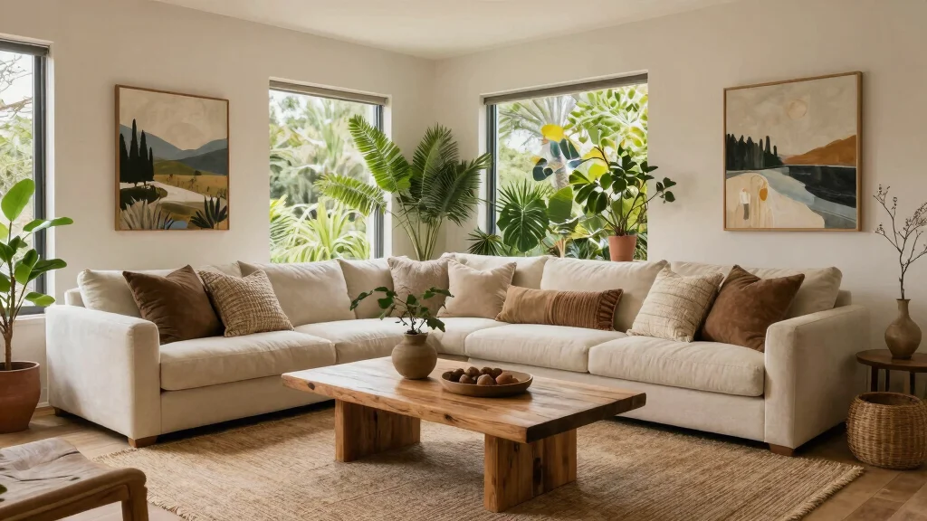 Organic Modern Living Room: 12 Ideas for a Warm, Natural, Effortlessly Stylish Space