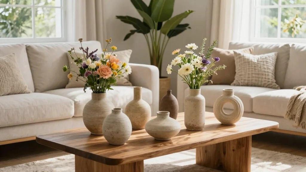 Vases in the Living Room: 11 Styling Ideas for a Beautiful, Layered Display
