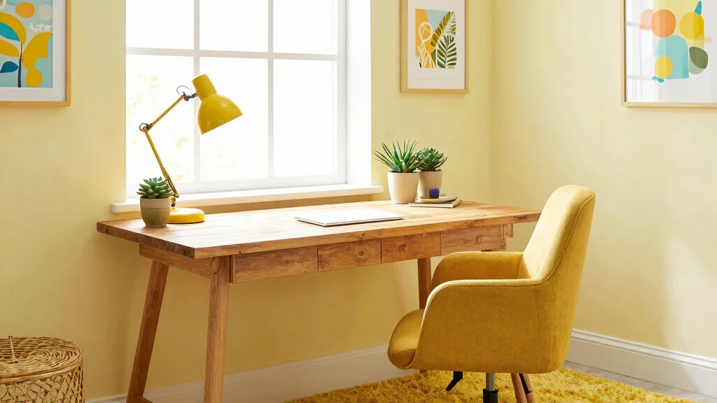 Yellow Home Office: 11 Ideas for a Bright, Energising, Joyful Workspace
