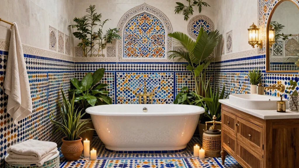 Zellige Tile in the Bathroom: 11 Stunning Ideas for a Handcrafted, Artisan Finish
