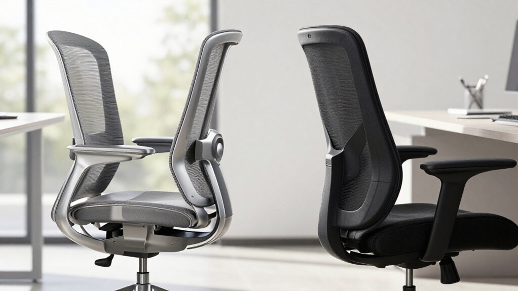 adjustable lumbar and mesh
