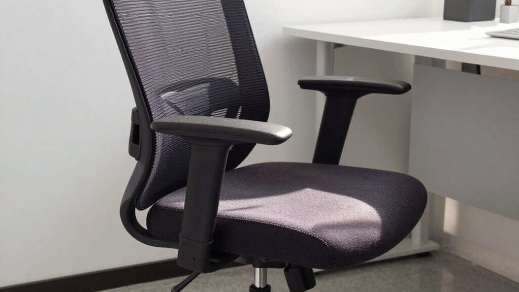 adjustable lumbar office chair