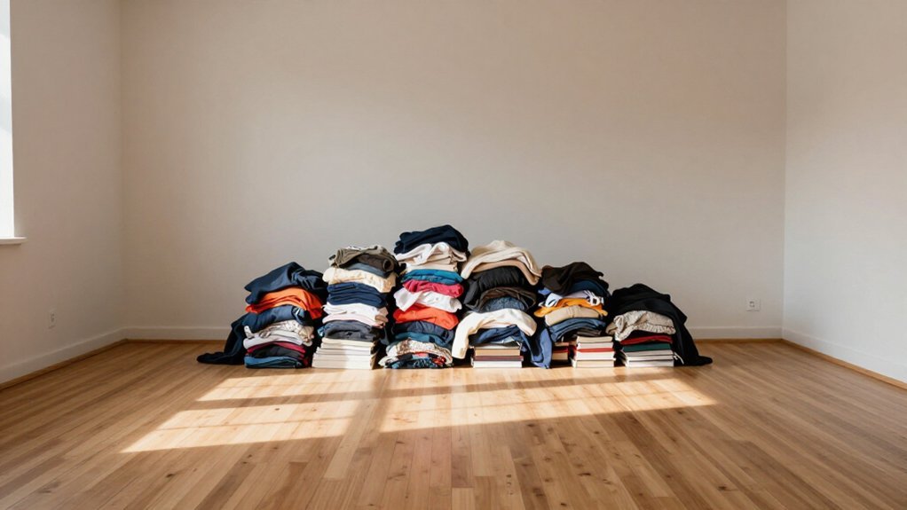 empty everything sort purposefully