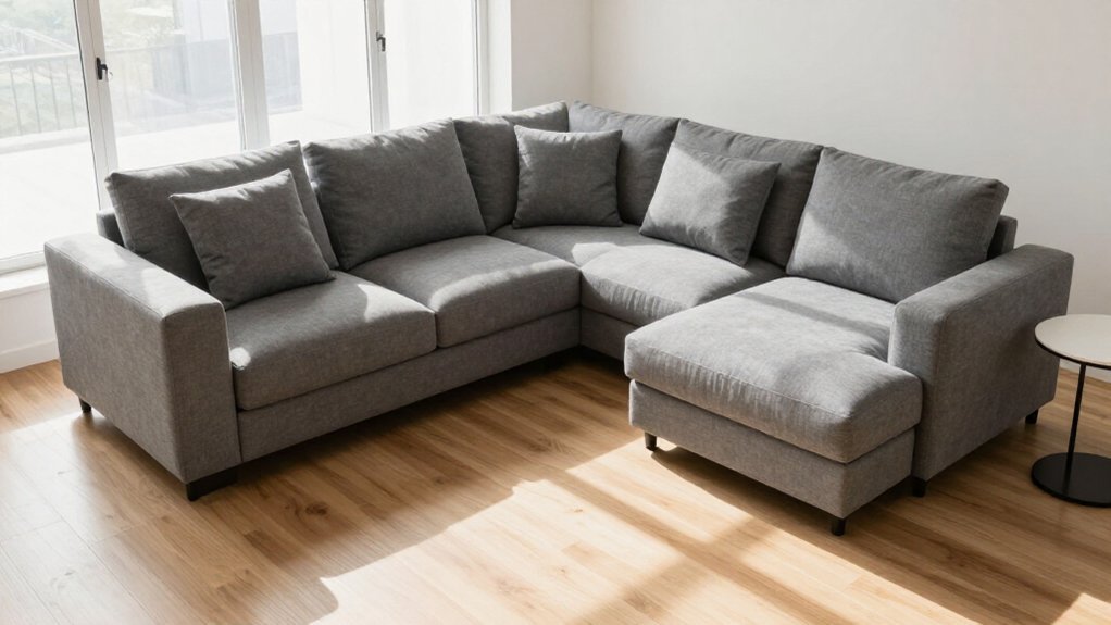 flexible modular sofa layout