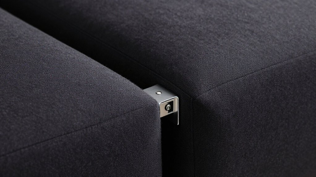 hidden snap on modular connectors