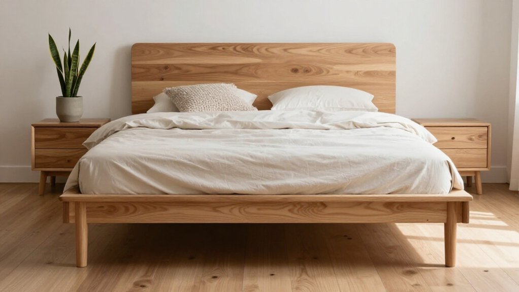 japanese hardwood platform storage