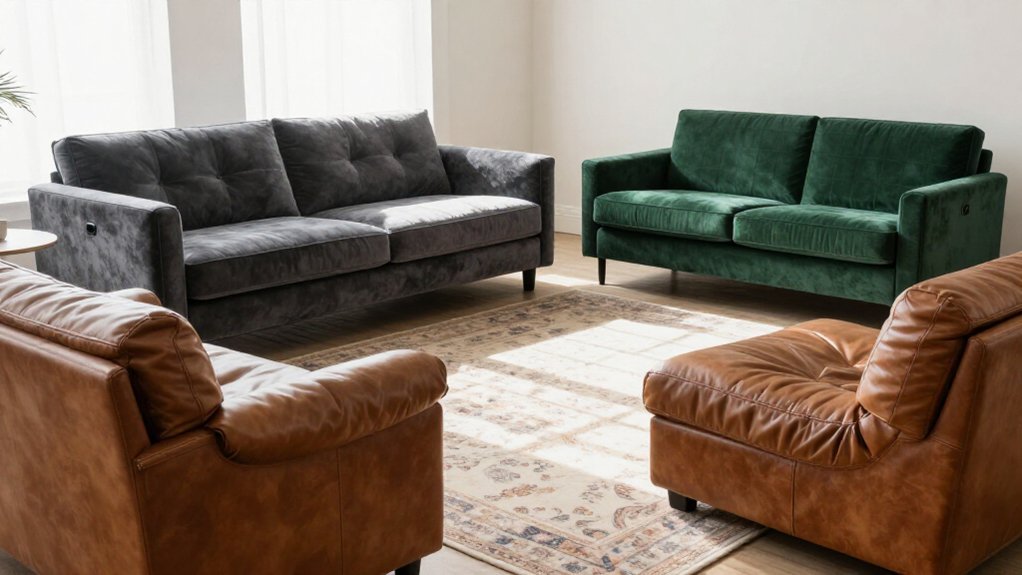 polished structured seating
