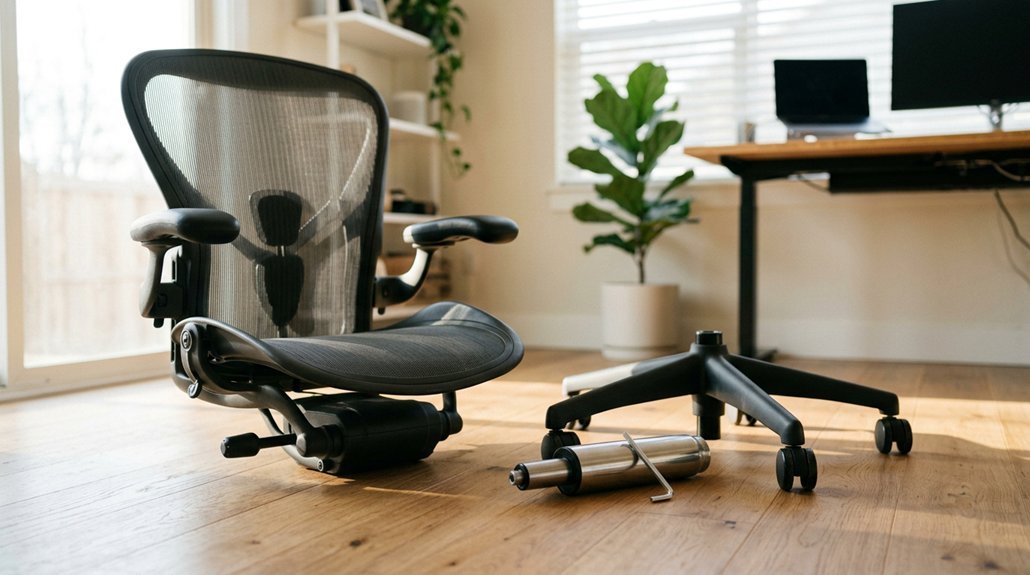 replace office chair cylinder